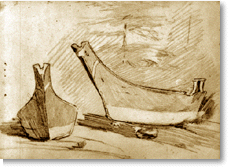'Canoes' / Emily Carr / B.C. Archives / PDP00911