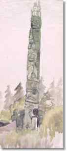 'Weeping Woman Tanu' / Emily Carr / B.C. Archives / PDP02313