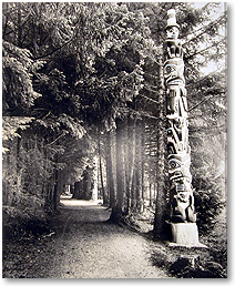 'Totem Way at Sitka' / E.W. Merrill / Sitka Historical Society / 5532